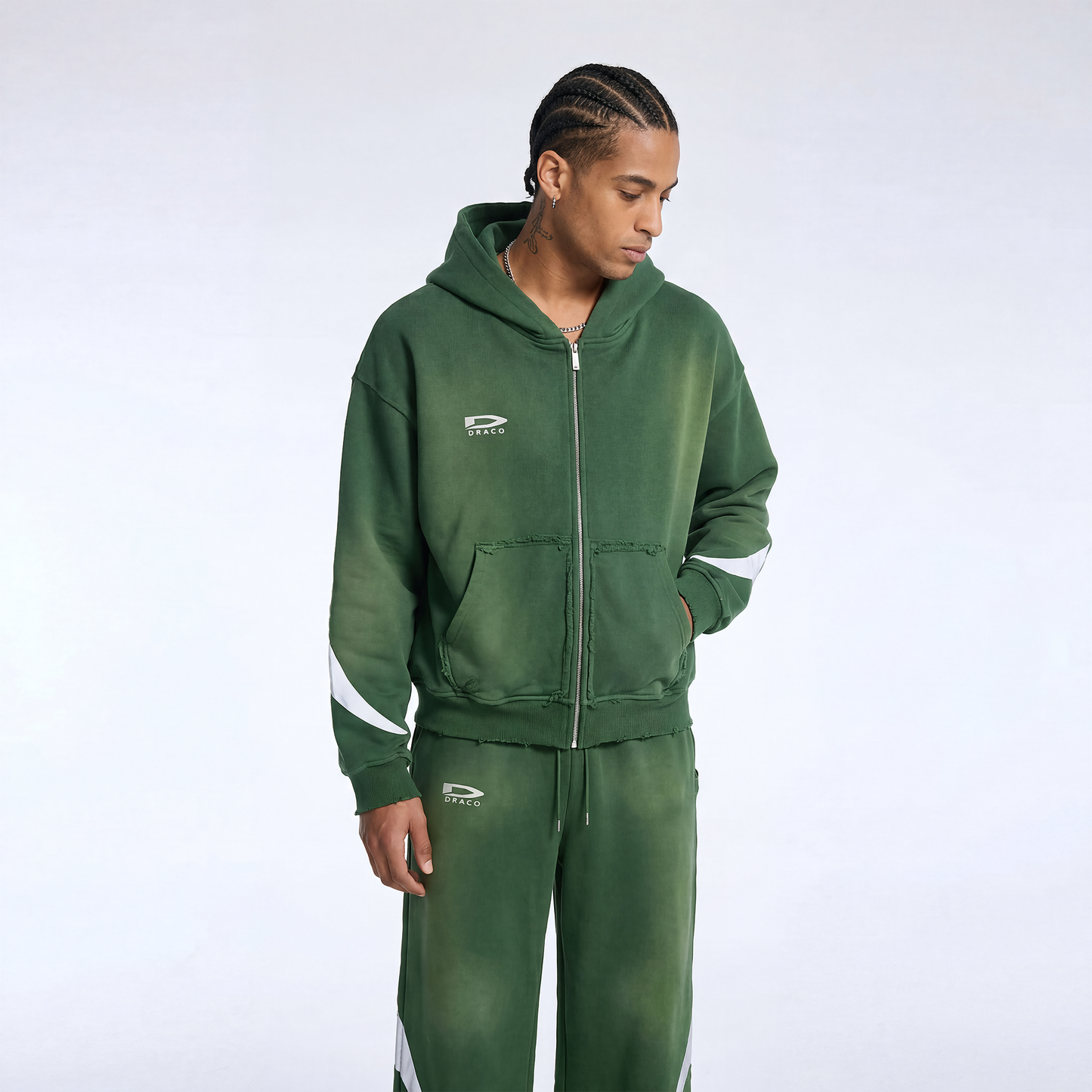 Draco Baggy Pants - Green