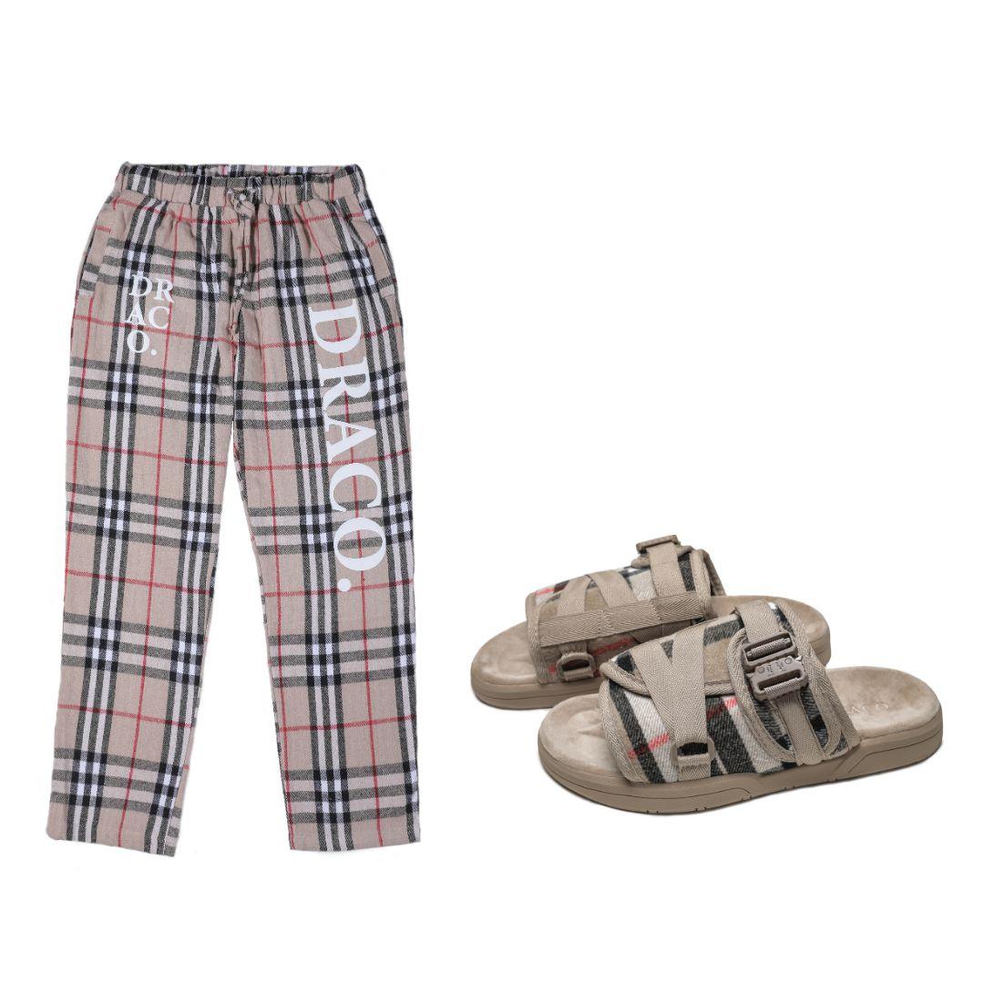 Beige Plaid Bundle