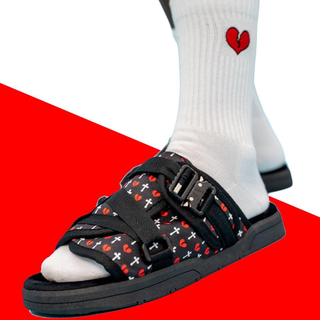 Draco Heartbreak Socks - White