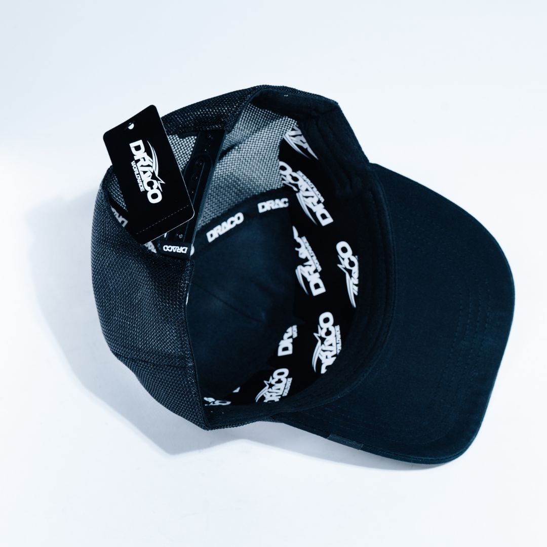 Draco Worldwide Trucker SnapBack - Black