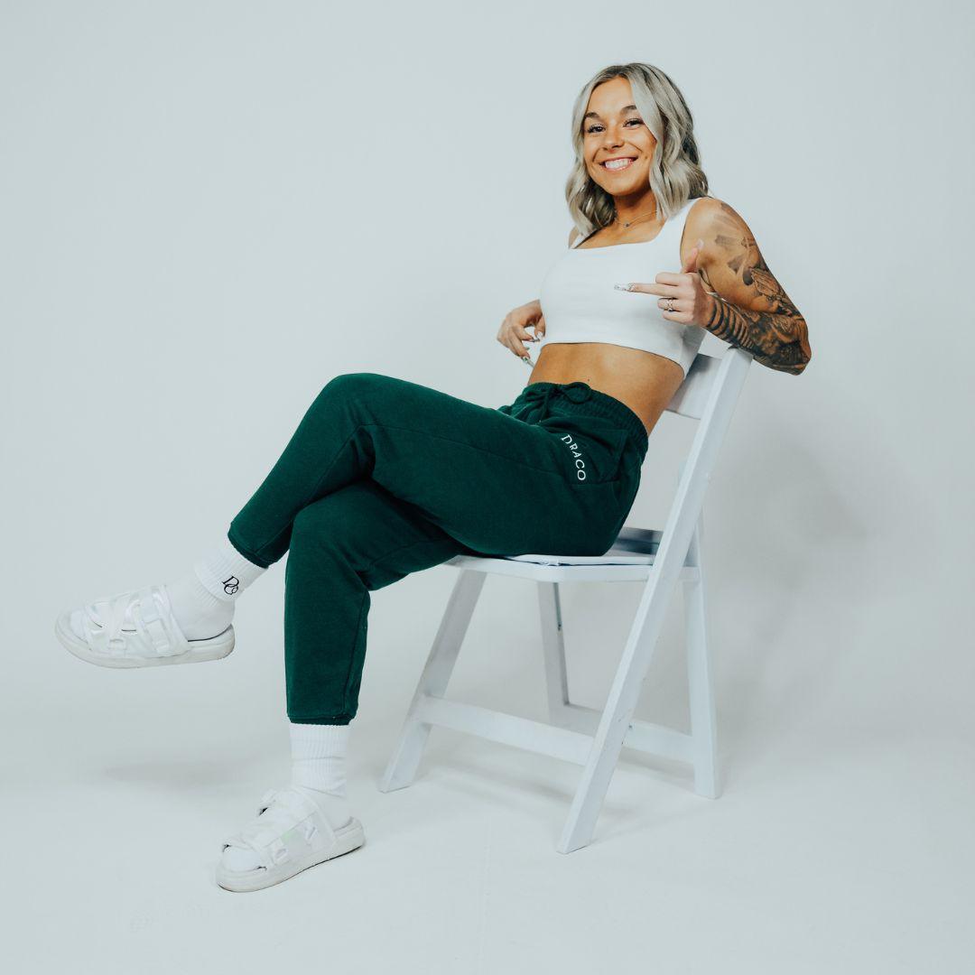 Draco Sweatsuit - Forest Green