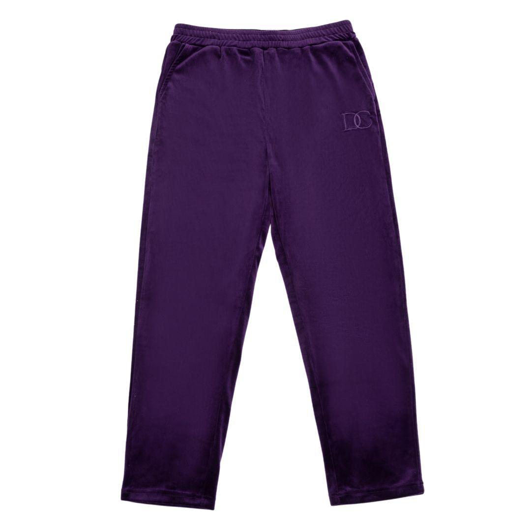 Draco Velour Tracksuit - Midnight Purple