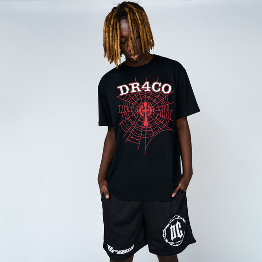 Dr4co Cross Web T-Shirt