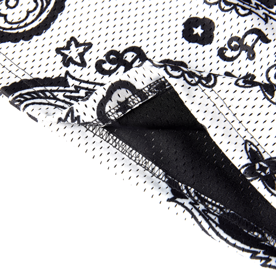 Bandanna Split Shorts