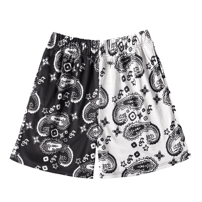 Bandanna Split Shorts