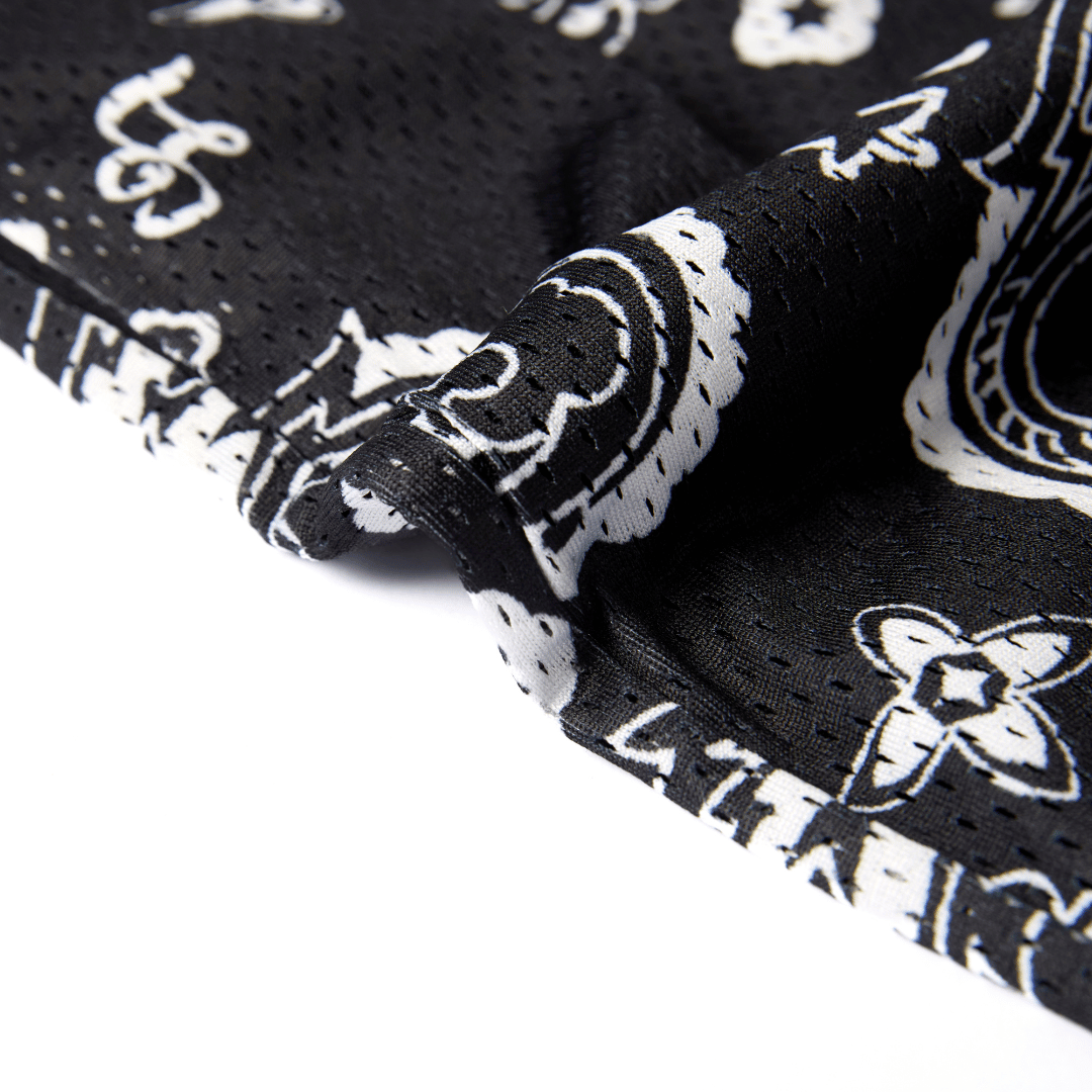 Bandanna Split Shorts
