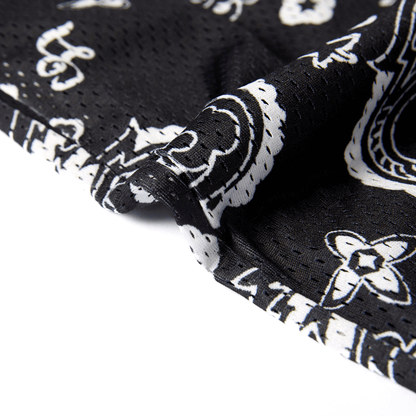 Bandanna Split Shorts