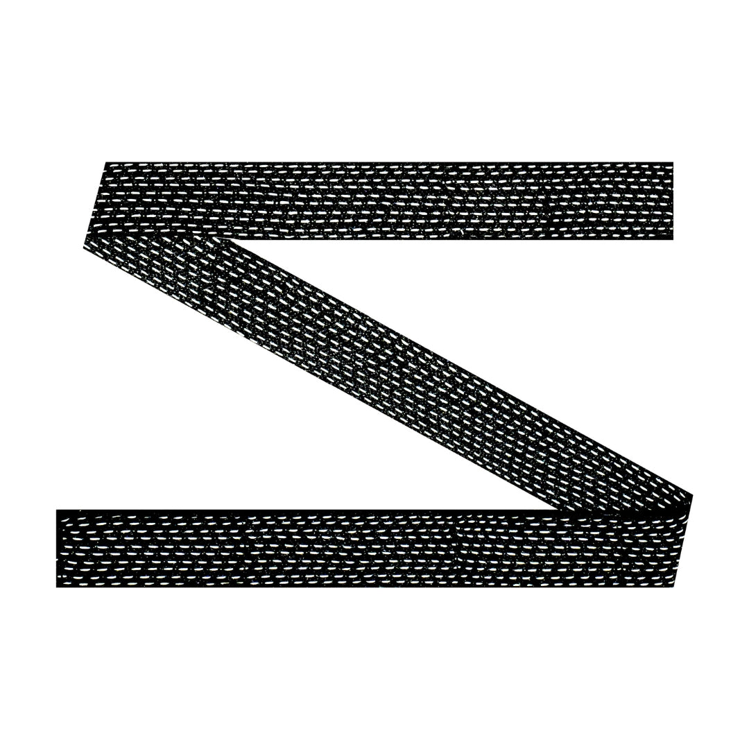 Black Reflective Replaceable Strap