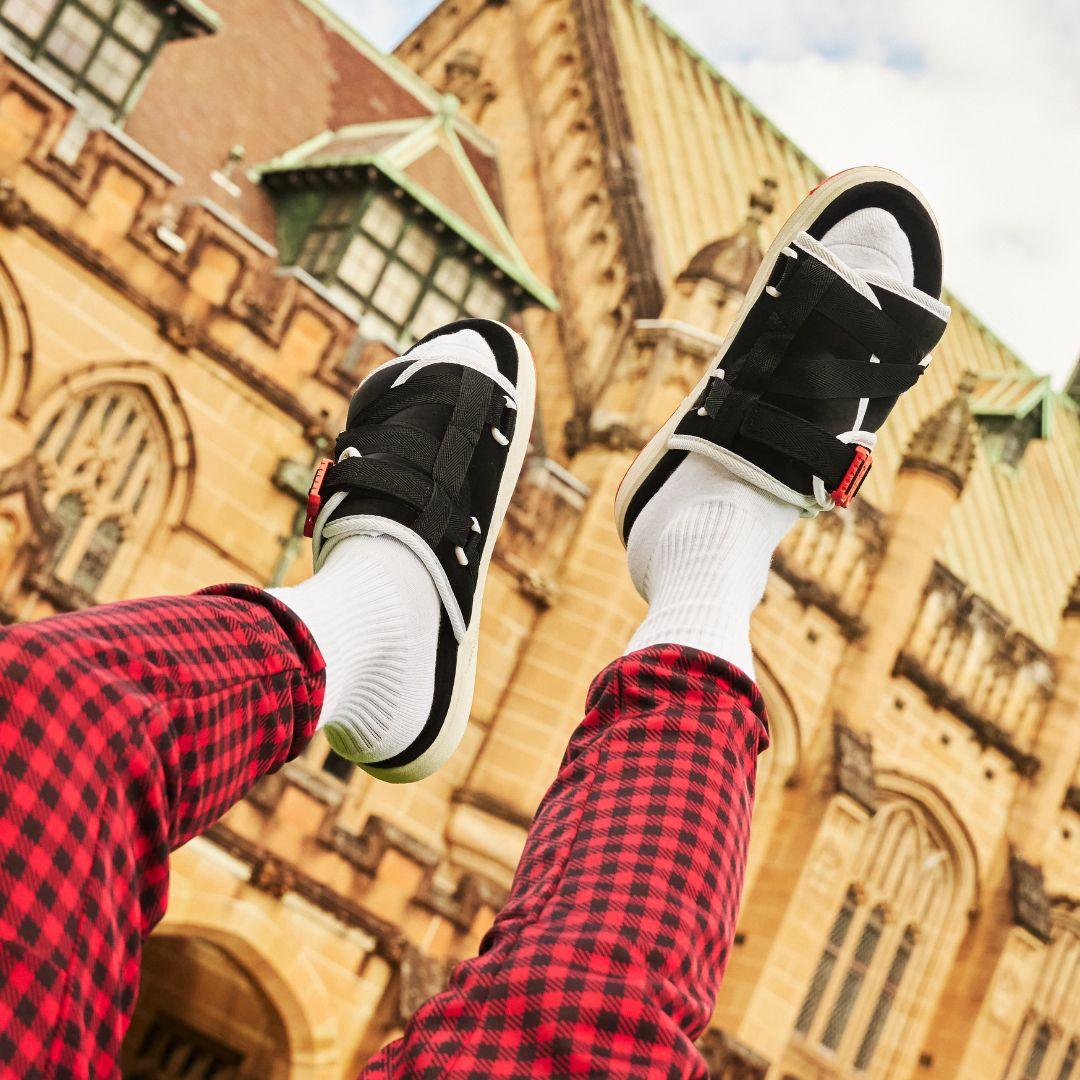 Bred DracoSlides - Comfortable Luxurious Slides For Men & Women â Dracoslides