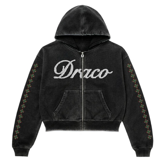Crystal Draco Zip Up