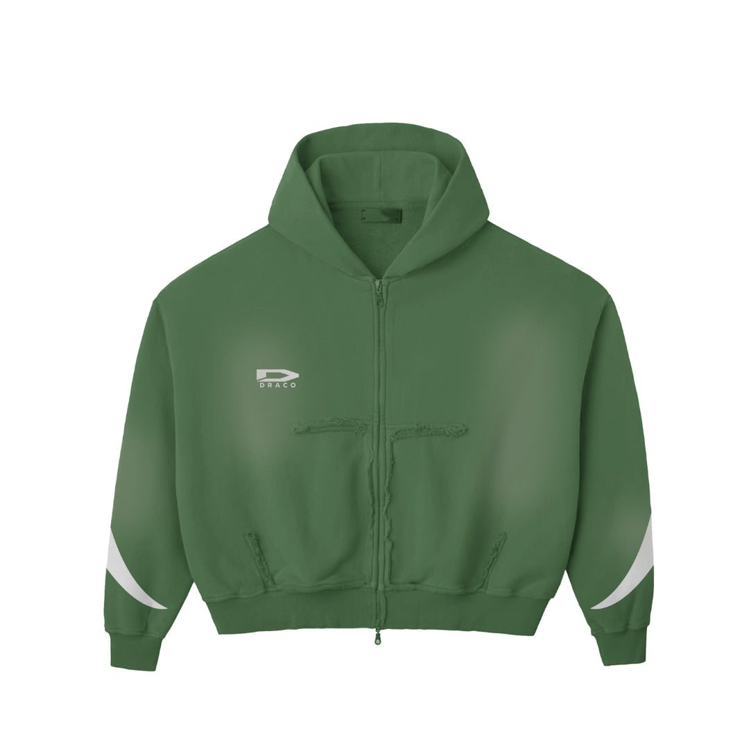Draco Baggy Sweater - Green