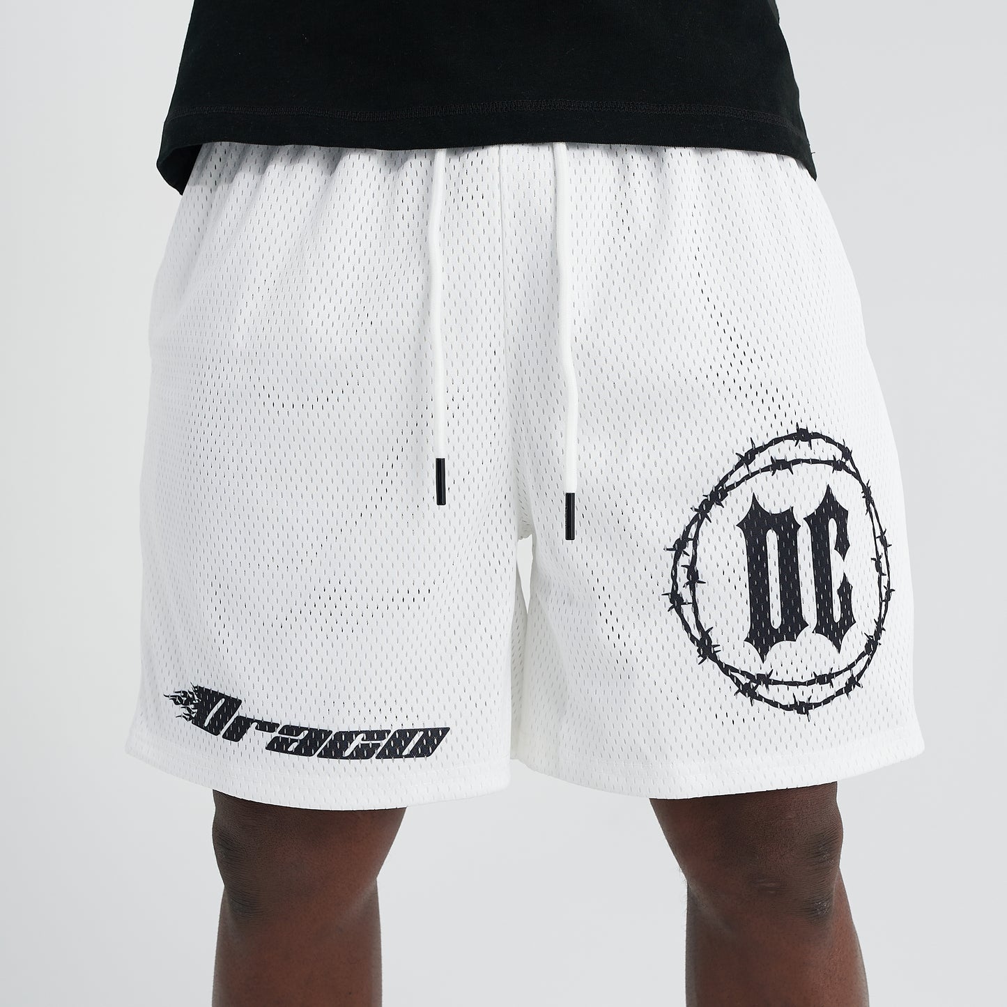 Draco Bandit Shorts - White