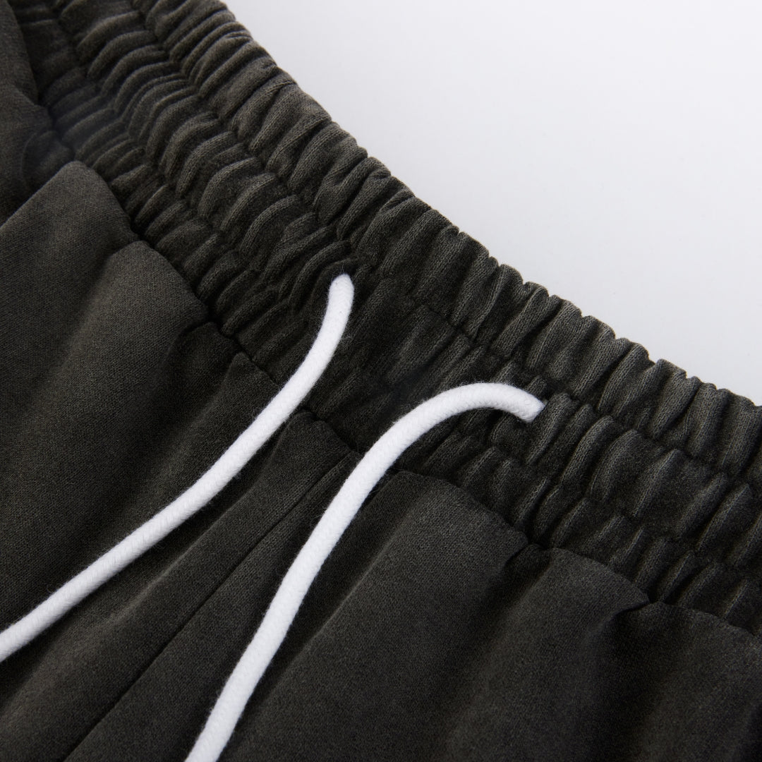 Draco Black Distressed Pants