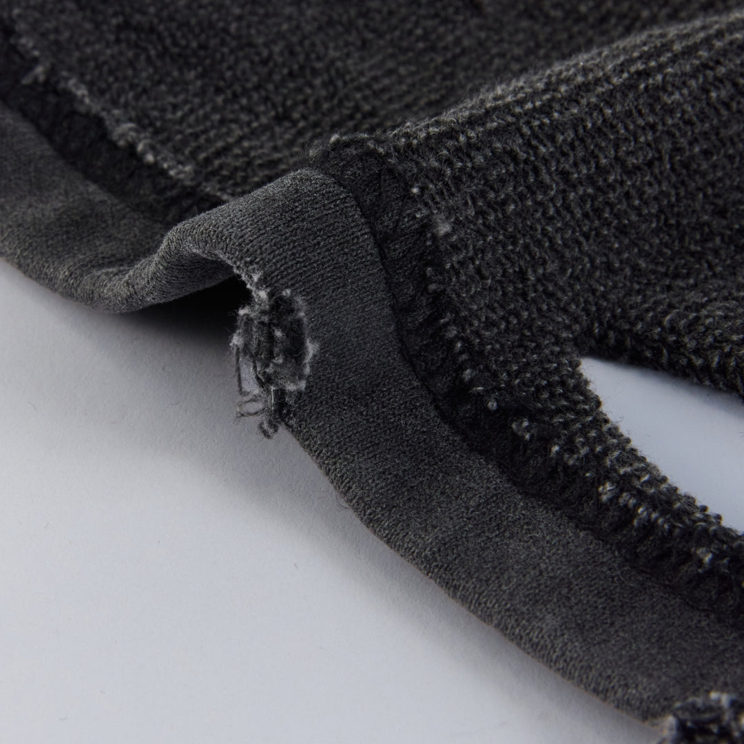 Draco Black Distressed Pants
