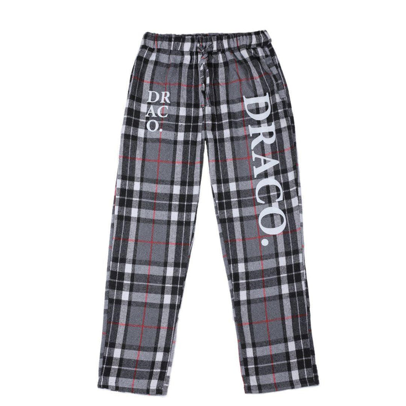 Draco Pajamas - Black Plaid