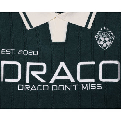 Draco Don't Miss Knitted Sweater - Green