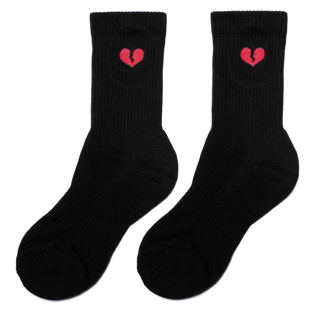 Draco Heartbreak Socks - Black