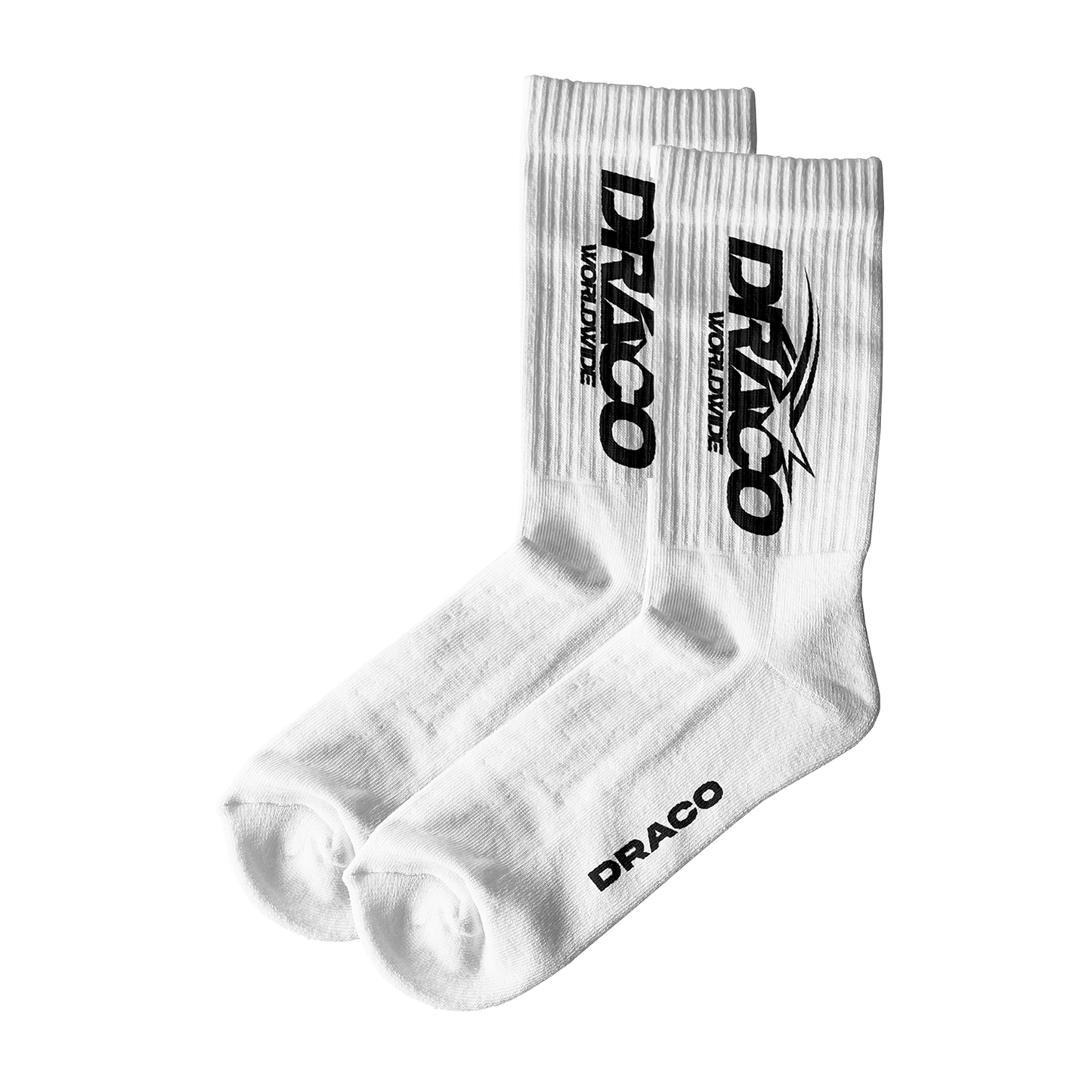 Draco Worldwide Socks - White