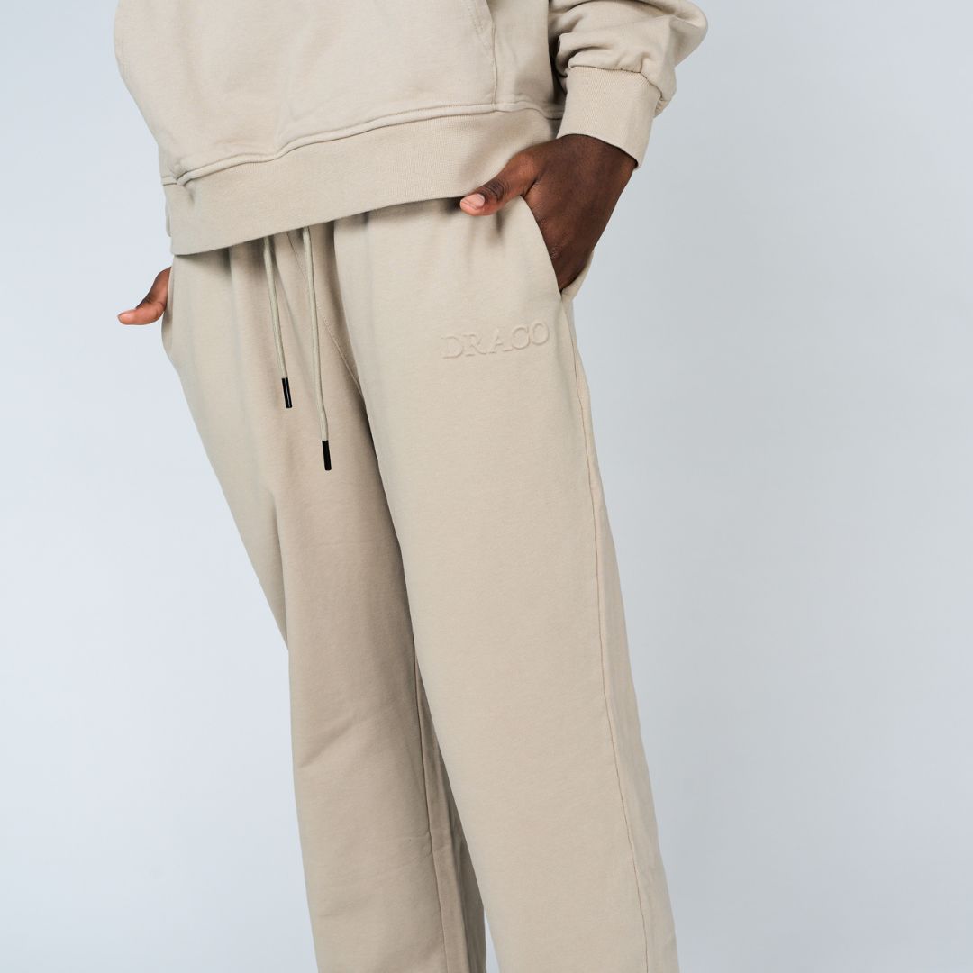 Draco Essential Sweatpants - Beige