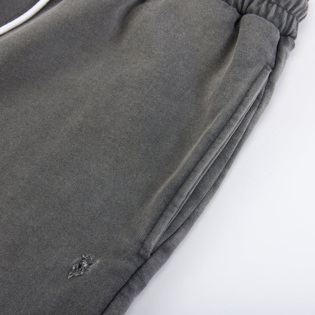 Draco Grey Distressed Pants