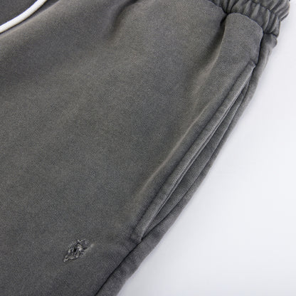 Draco Grey Distressed Pants