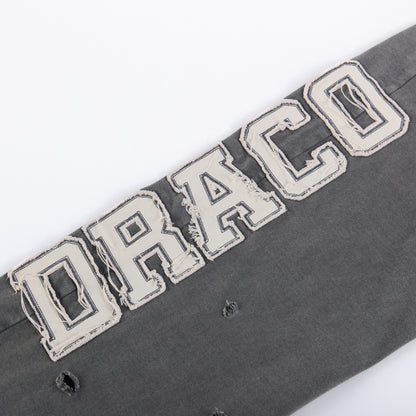 Draco Grey Distressed Pants