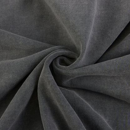 Draco Grey Distressed Zip Up