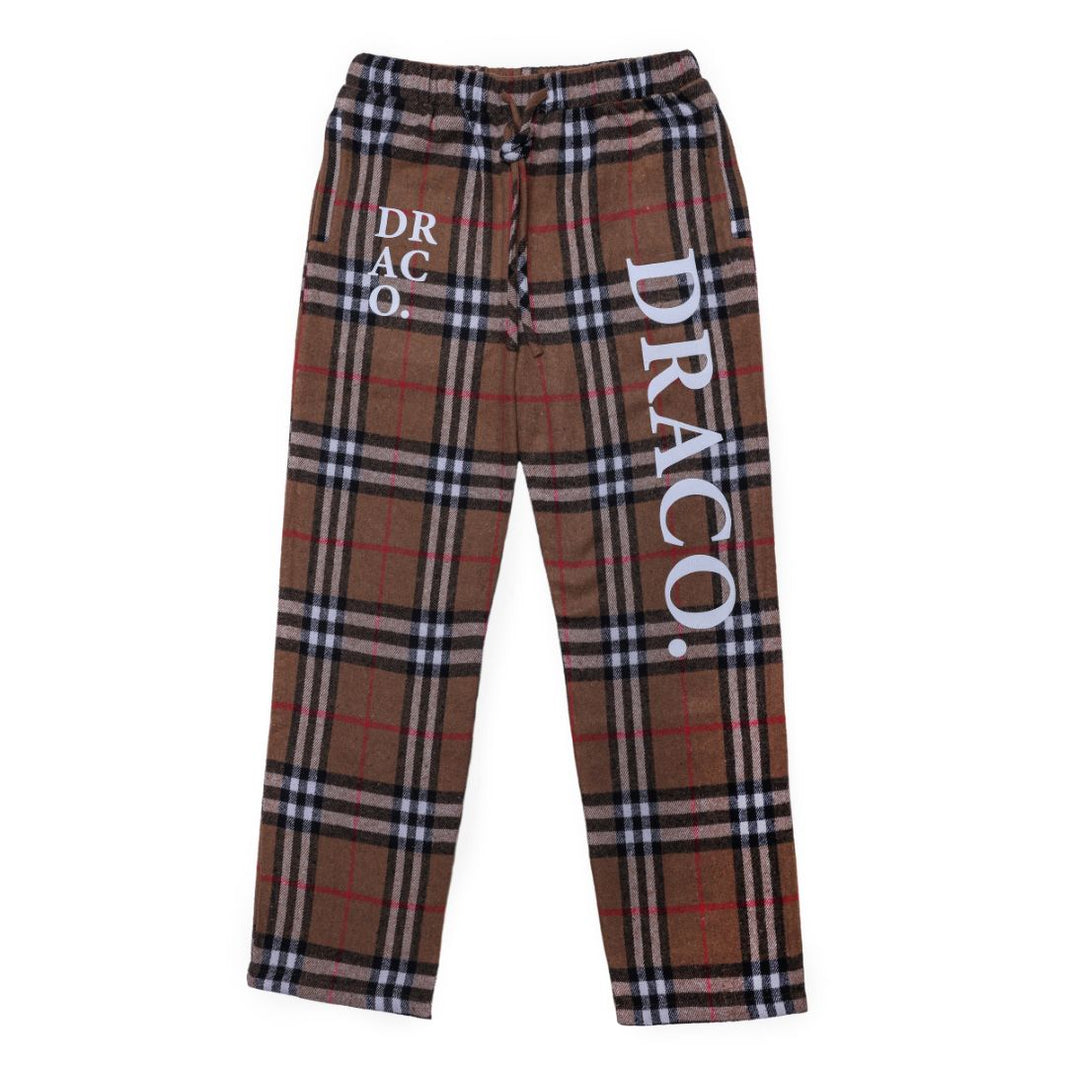 Draco Pajamas - Burnt Plaid