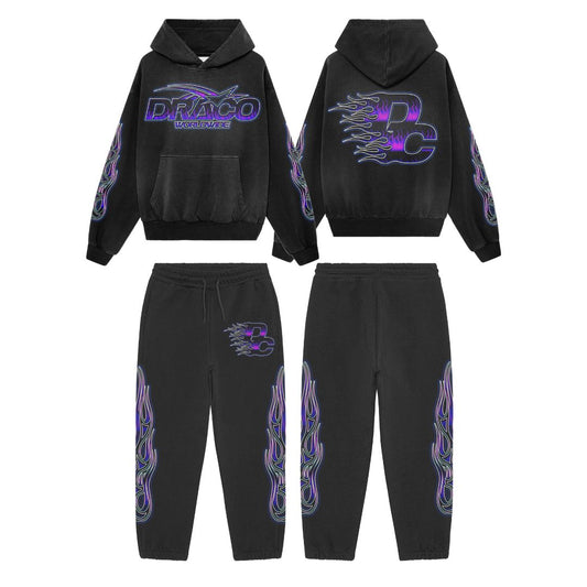 Draco Worldwide Flame Sweatsuit