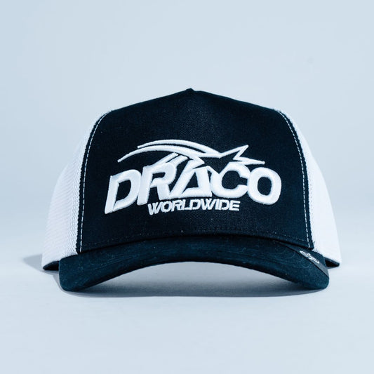 Draco Worldwide Trucker SnapBack - Black