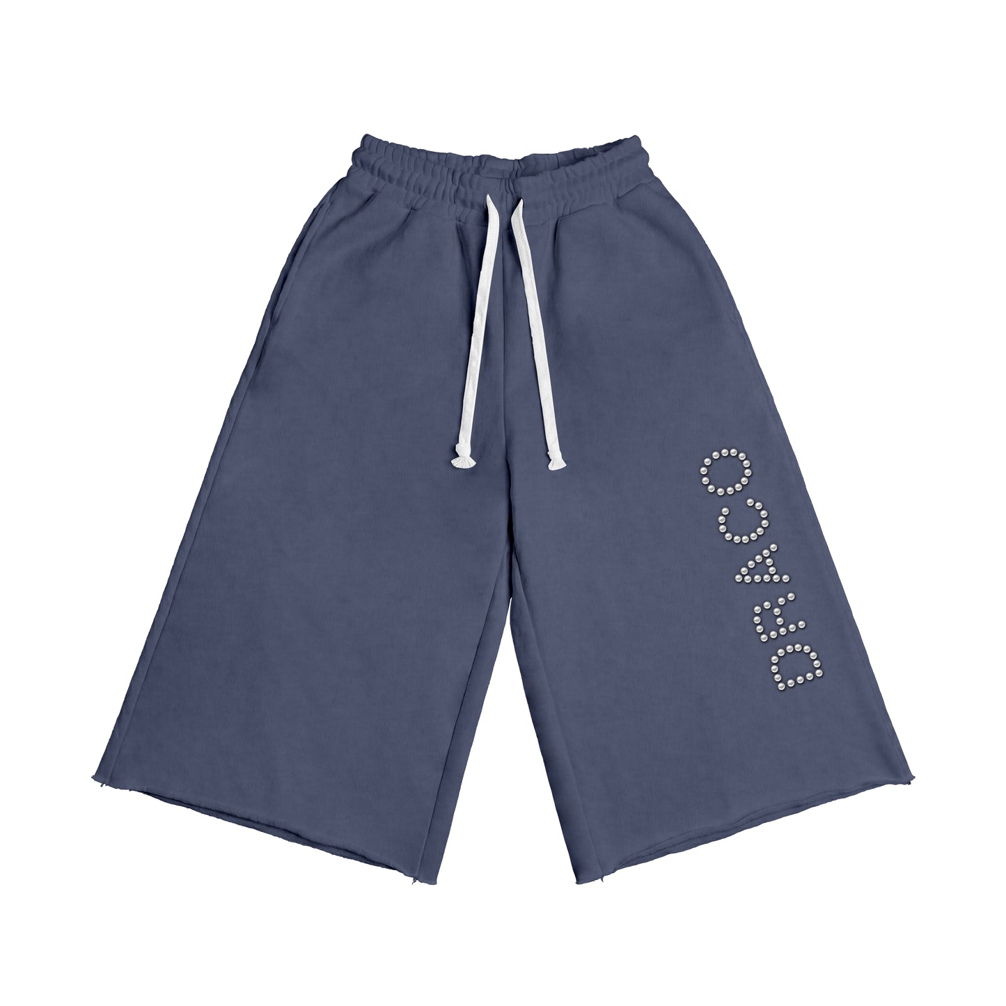 DC Studded Wide-Leg Shorts