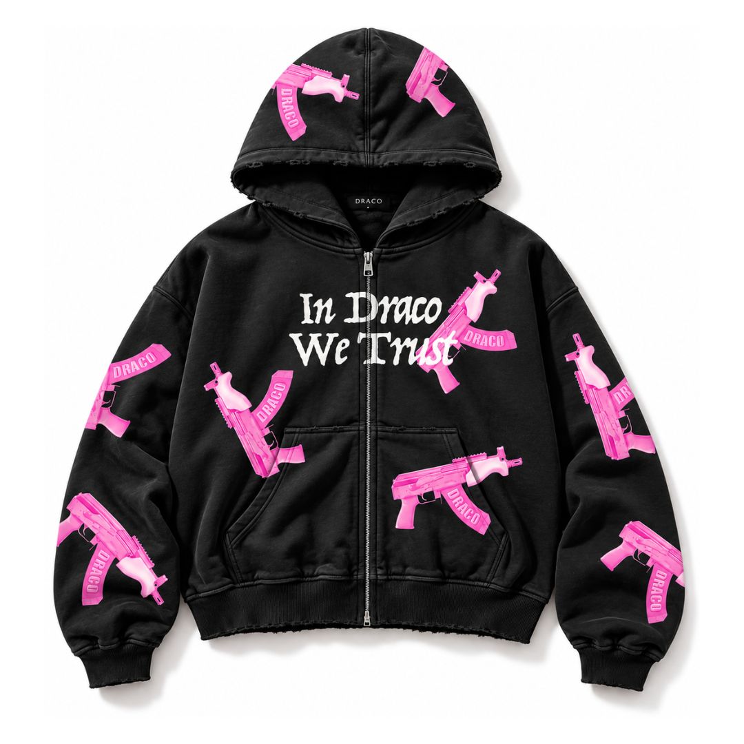 In Draco We Trust Zip Up