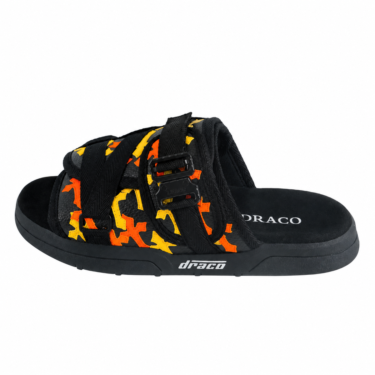 Orange Cross Patch Dracoslides