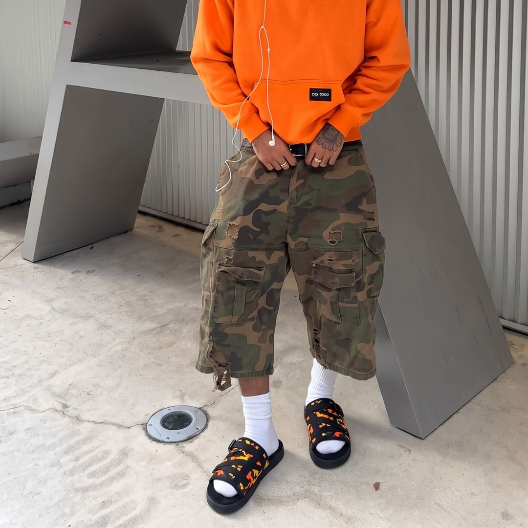 Orange Cross Patch Dracoslides