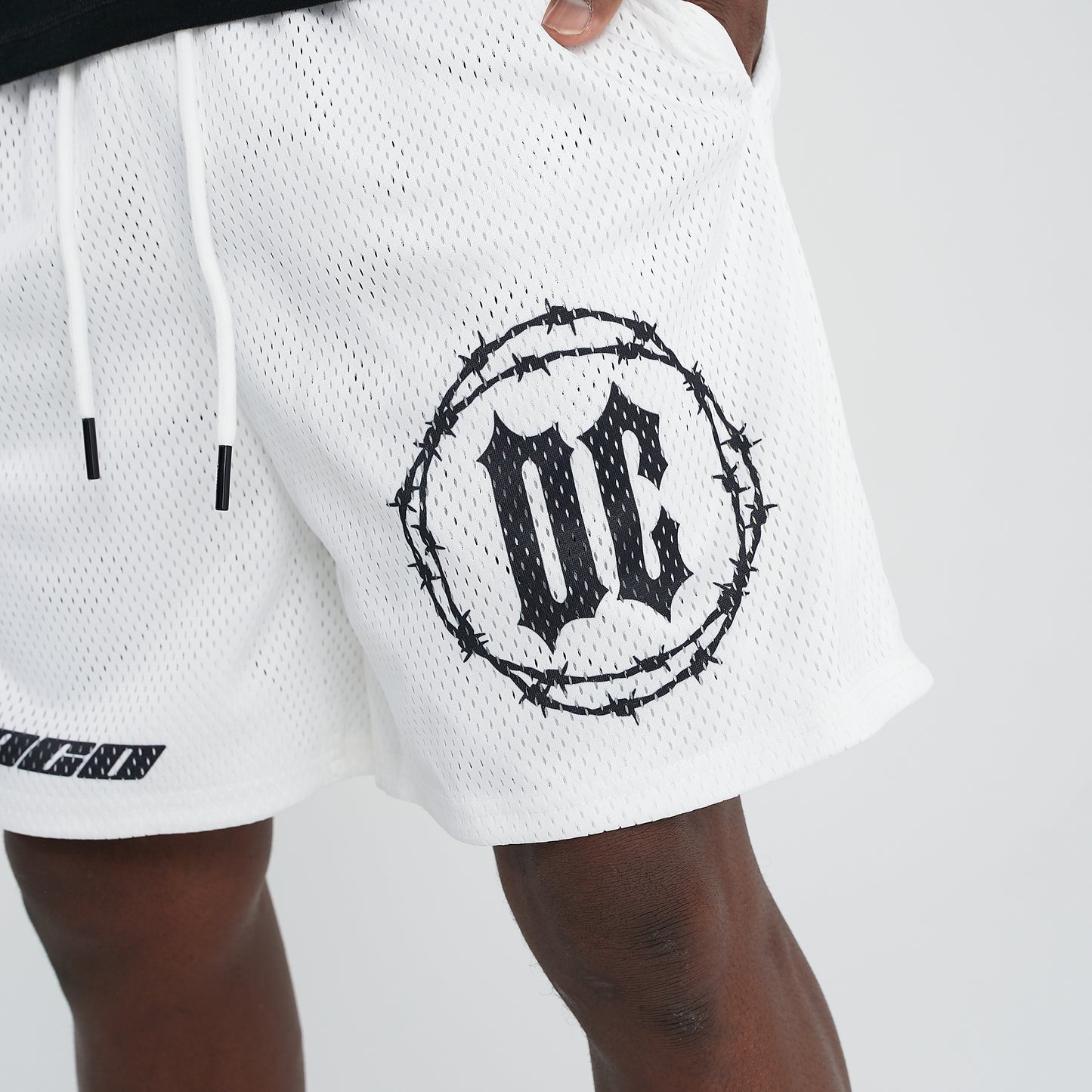 Draco Bandit Shorts - White