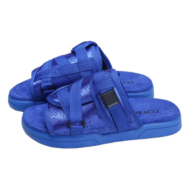 Wavy Blue DracoSlides comfort slides