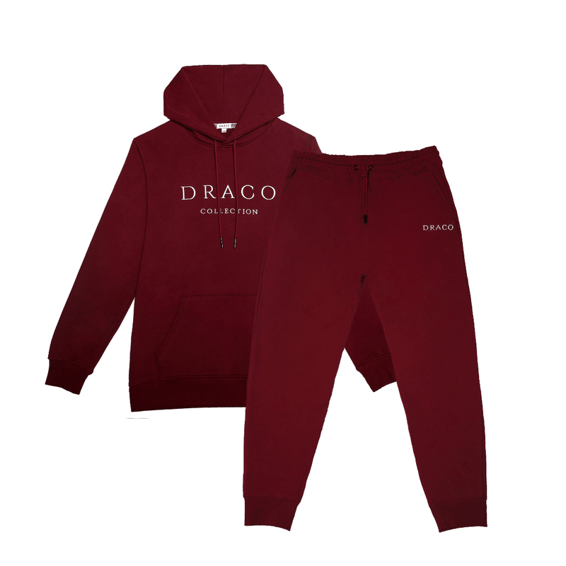 Draco Sweatsuit - Burgundy